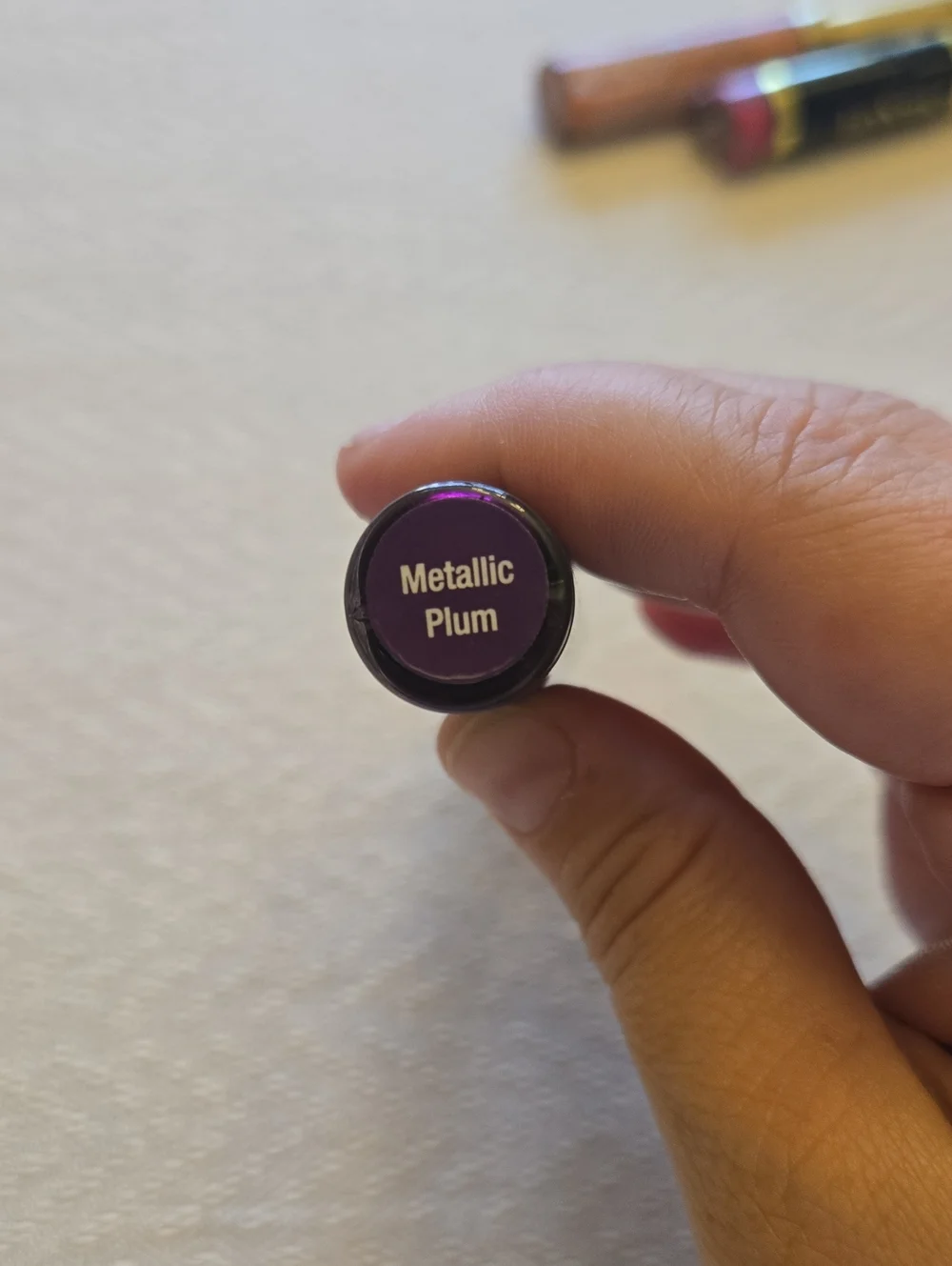 LipSense Long-Lasting Lip Color, Metallic Plum, New And Sealed